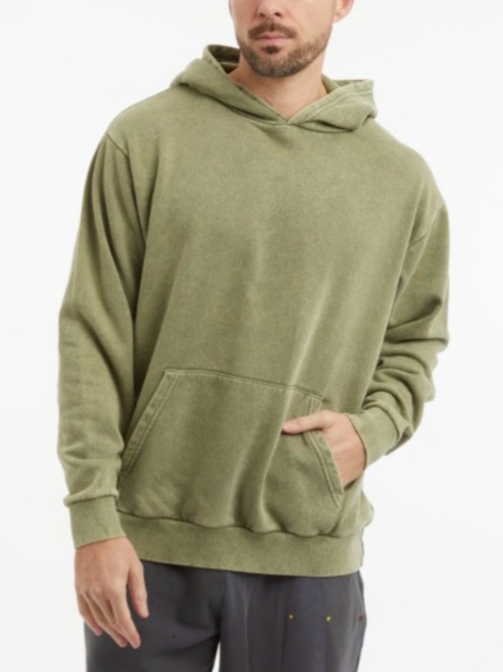 Vintage Washed Oversized Hoodie | Boxy Fit | Cotton Face | 15 Colors